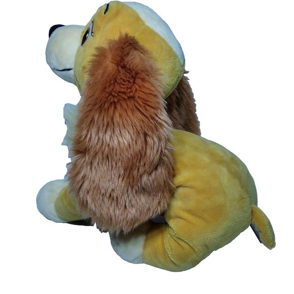 12" Lady from Lady and the Tramp Disney Store Exclusive Plush Cocker Spaniel - Picture 5 of 7